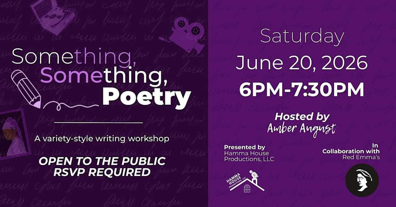 Something, Something, Poetry: A Writing Workshop (June 2026)