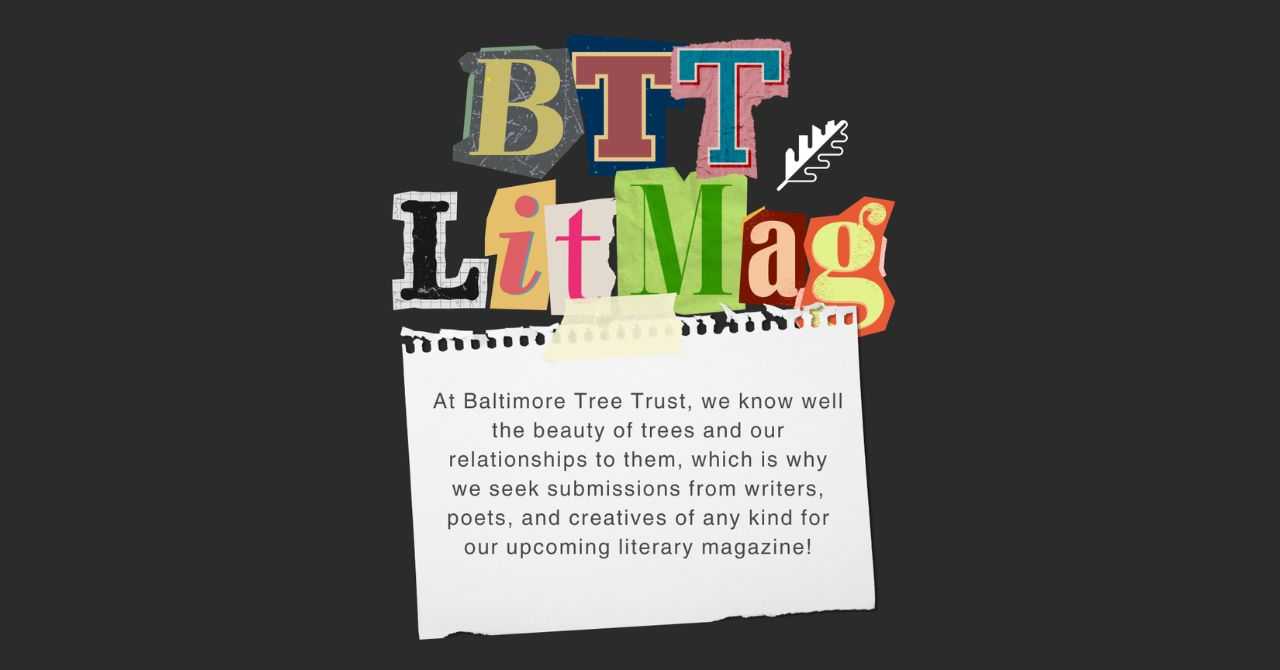 Baltimore Tree Trust Literary Magazine Gathering