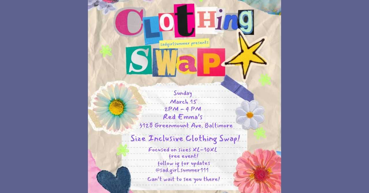 A Size Inclusive Clothing Swap w/ sadgirlsummer