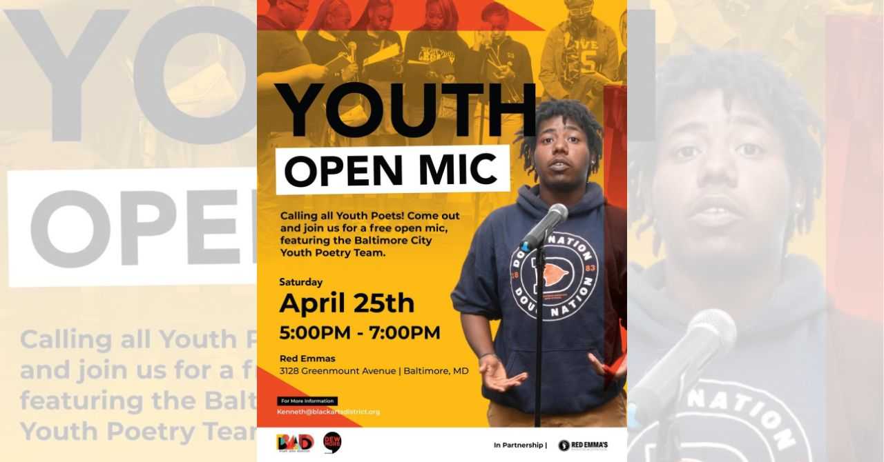 A Youth Open Mic with DewMore Youth Poetry Festival